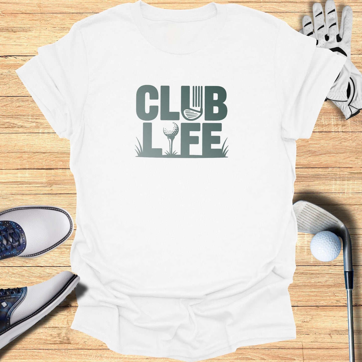 Club Life T-Shirt - Funny Golf Tee by Swing Epic