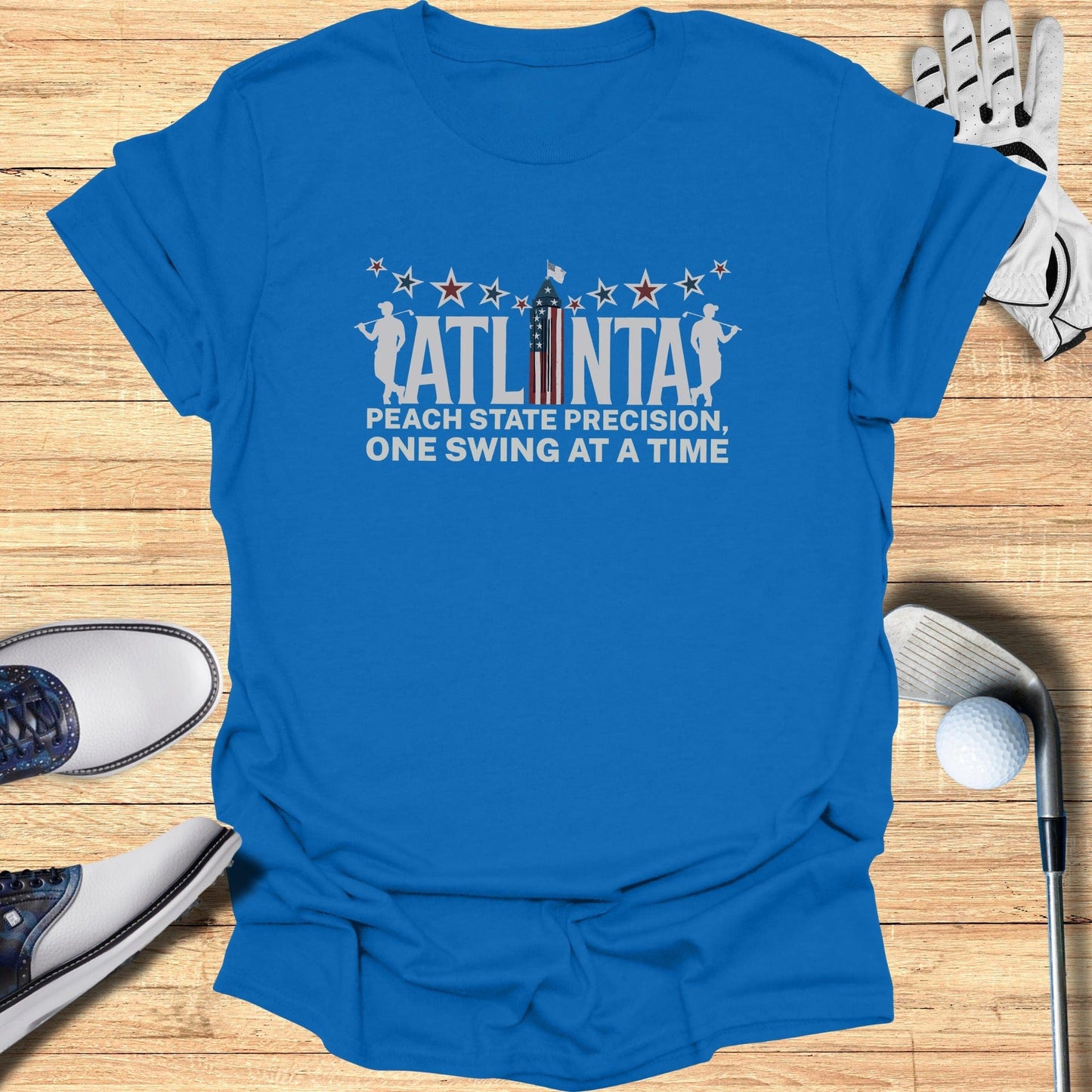 Atlanta Golf T-Shirt - Funny Golf Tee by Swing Epic