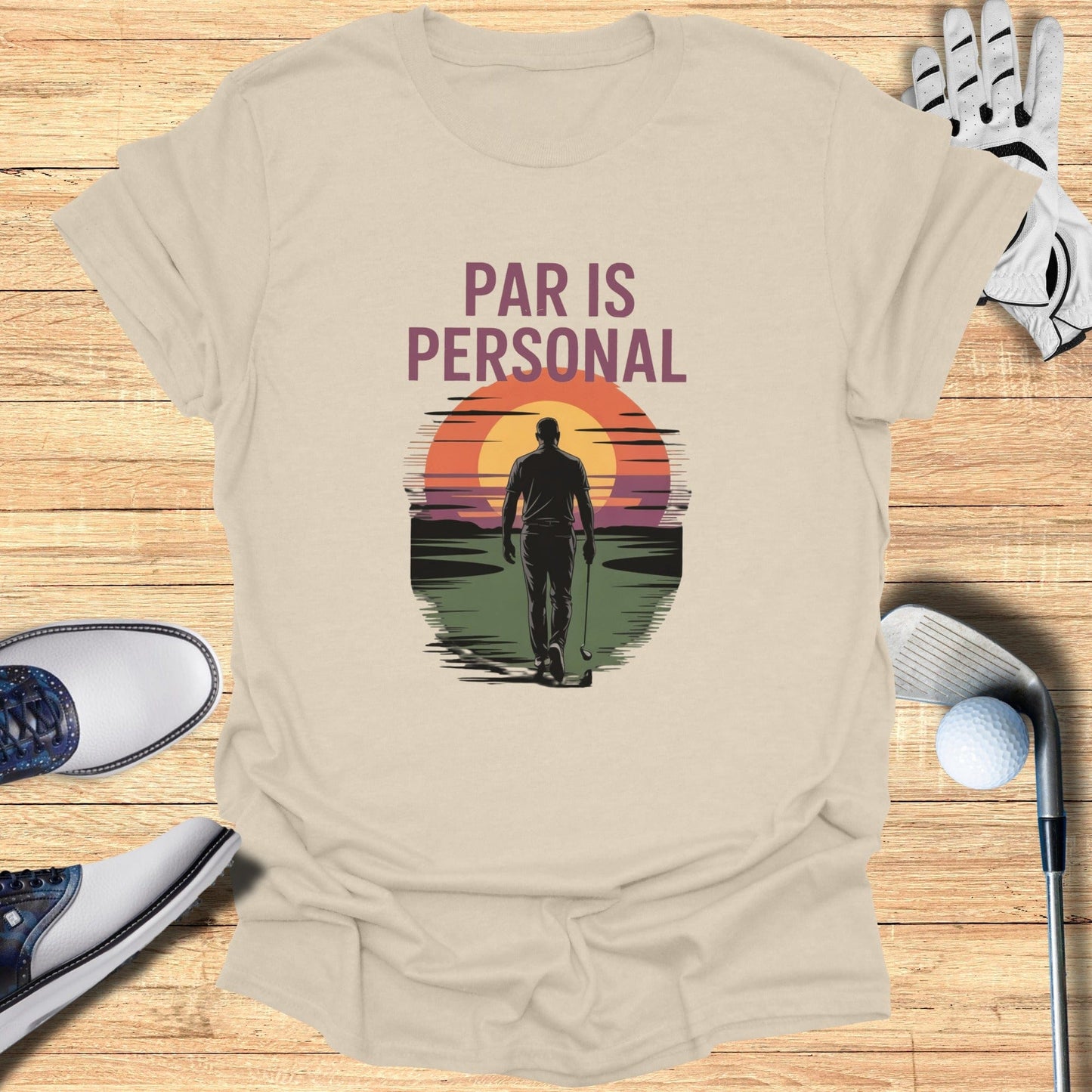 Par Is Personal T-Shirt - Funny Golf Tee by Swing Epic