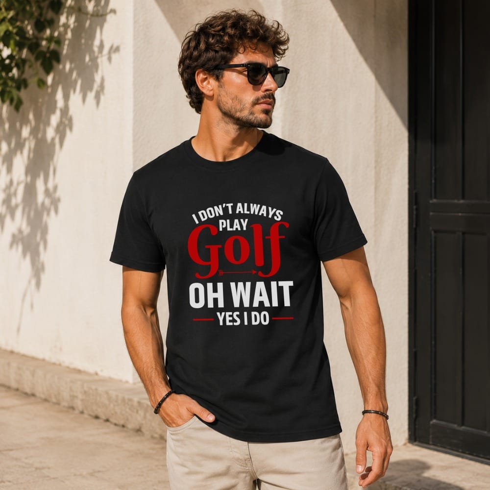 Oh Wait… I Always Golf T-Shirt