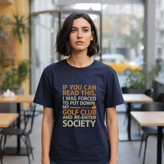 Forced to Re-Enter Society T-Shirt