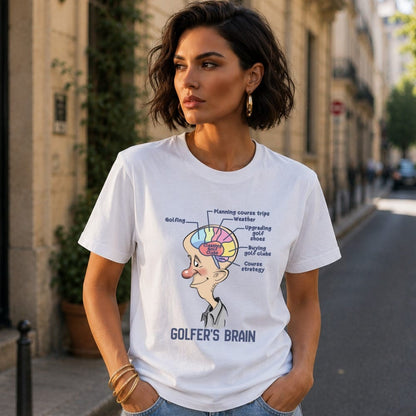 Golfer Brain T-Shirt