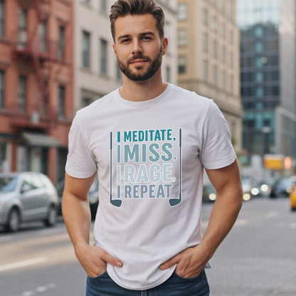 Meditate Miss Rage Repeat T-Shirt