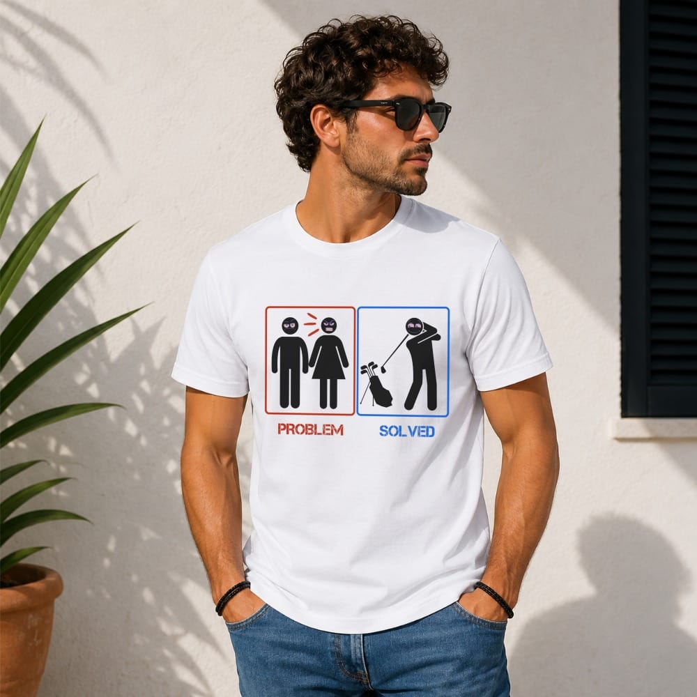 Problem Solved Golf T-Shirt
