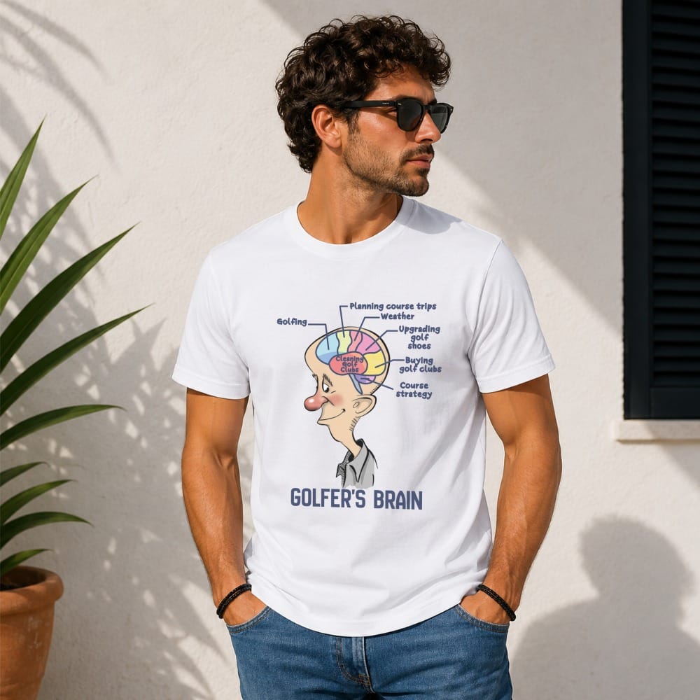Golfer Brain T-Shirt