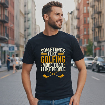 Golf Over People T-Shirt