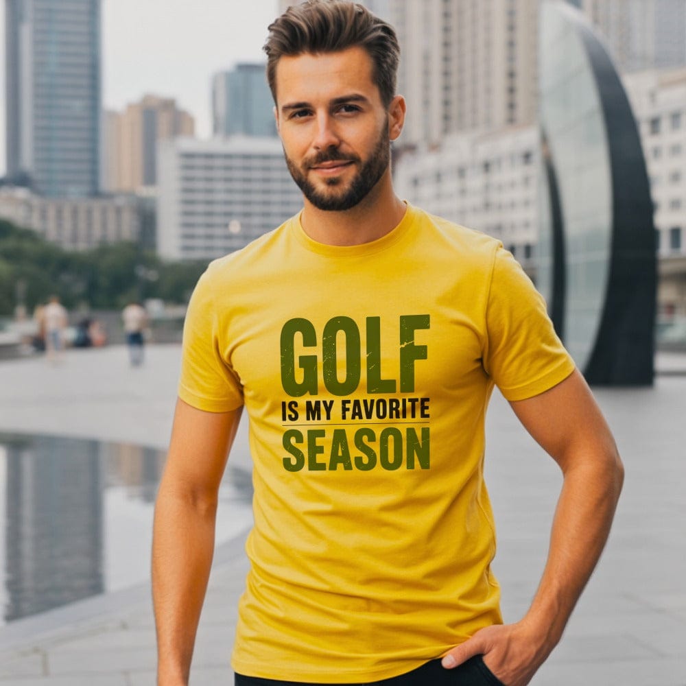 Golf Is My Favorite Season T-Shirt - Funny Golf T-Shirt by SwingEpic