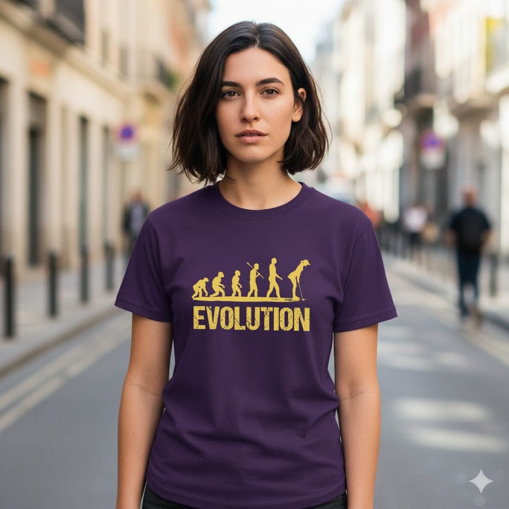 Evolution of Golf T-Shirt - Funny Golf T-Shirt by SwingEpic
