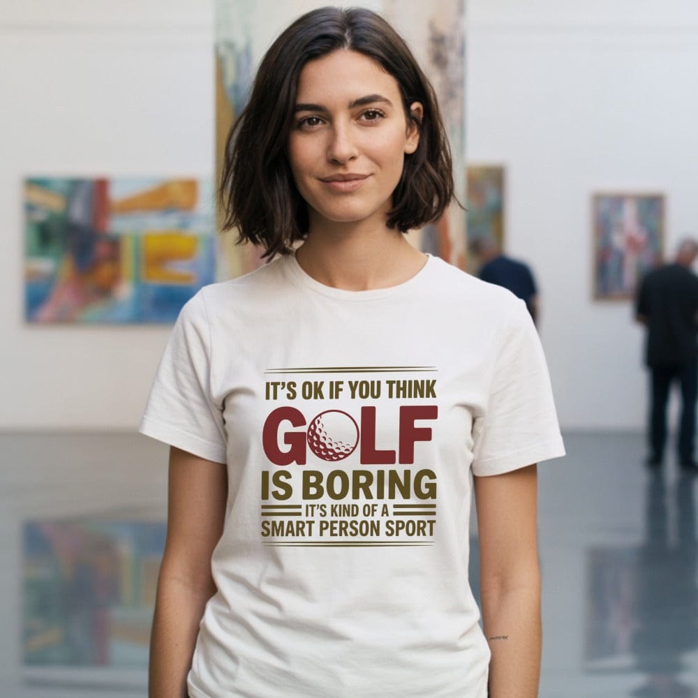 Golf: Smart Person Sport T-Shirt - Funny Golf Tee by Swing Epic