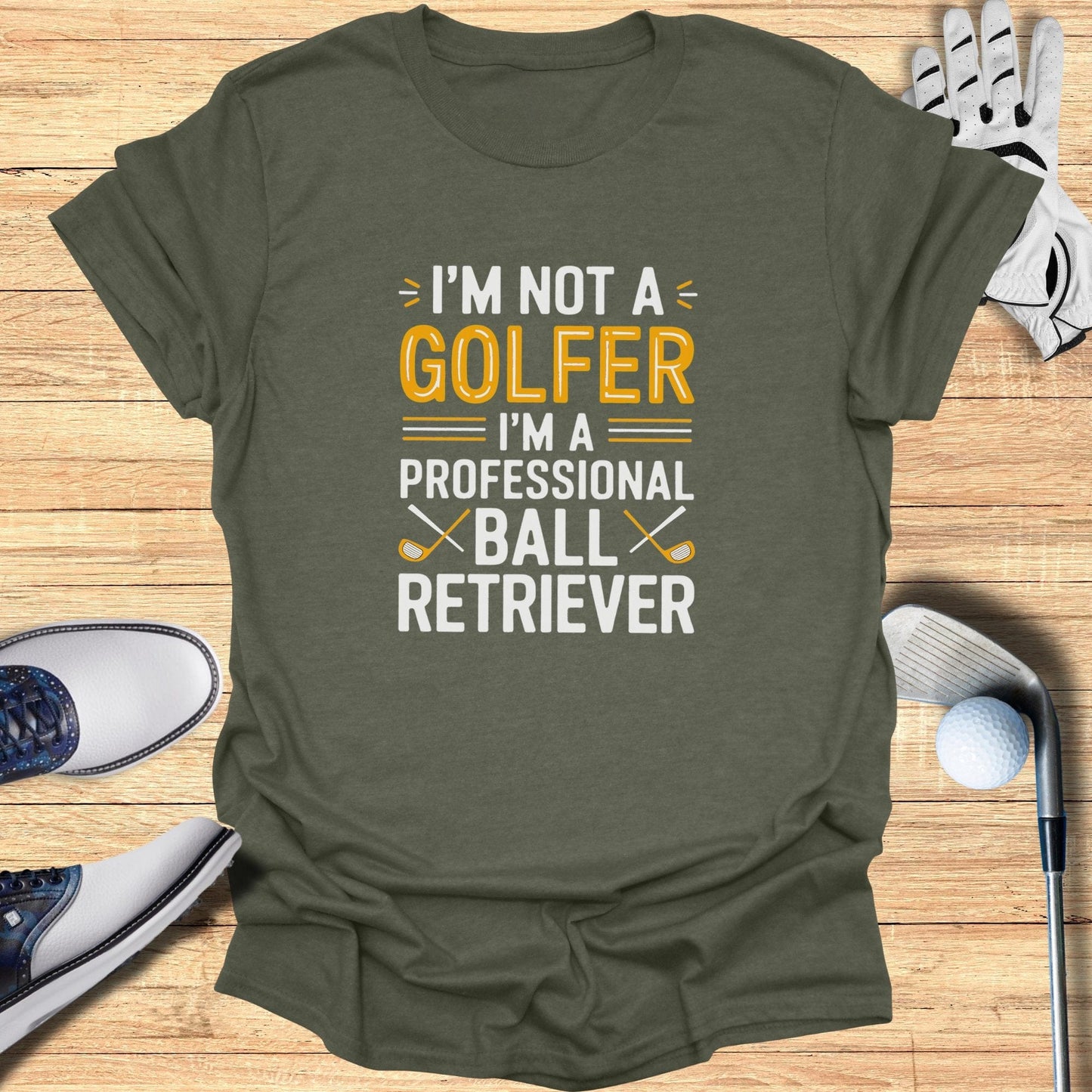 I'm Not A Golfer T-Shirt - Funny Golf Tee by Swing Epic