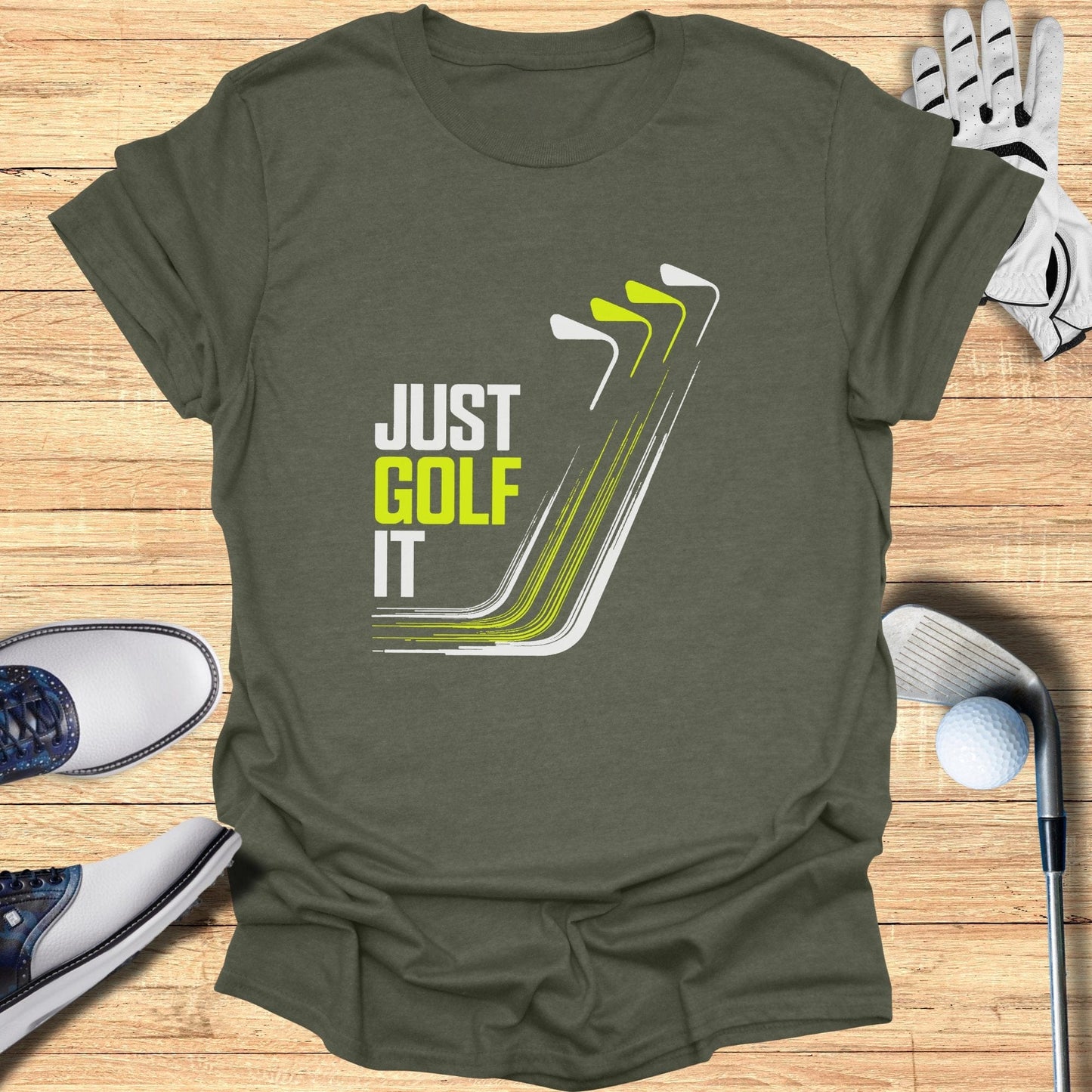 Just Golf It T-Shirt - Funny Golf Tee by Swing Epic