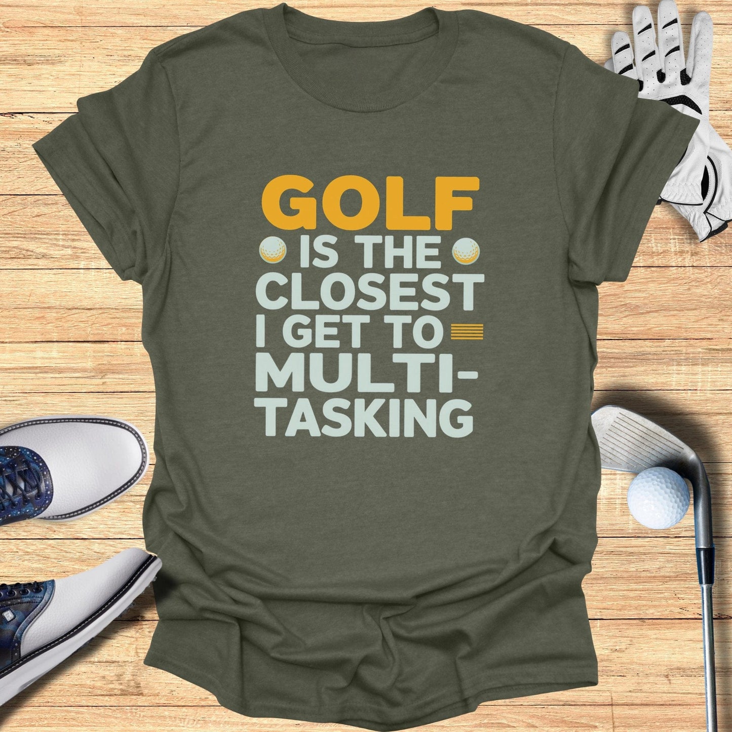 Golf Is The Closest I Get T-Shirt - Funny Golf Tee by Swing Epic