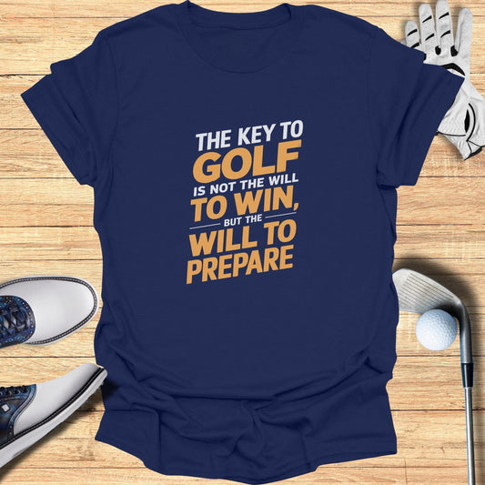 The Key To Golf T-Shirt - Funny Golf Tee by Swing Epic