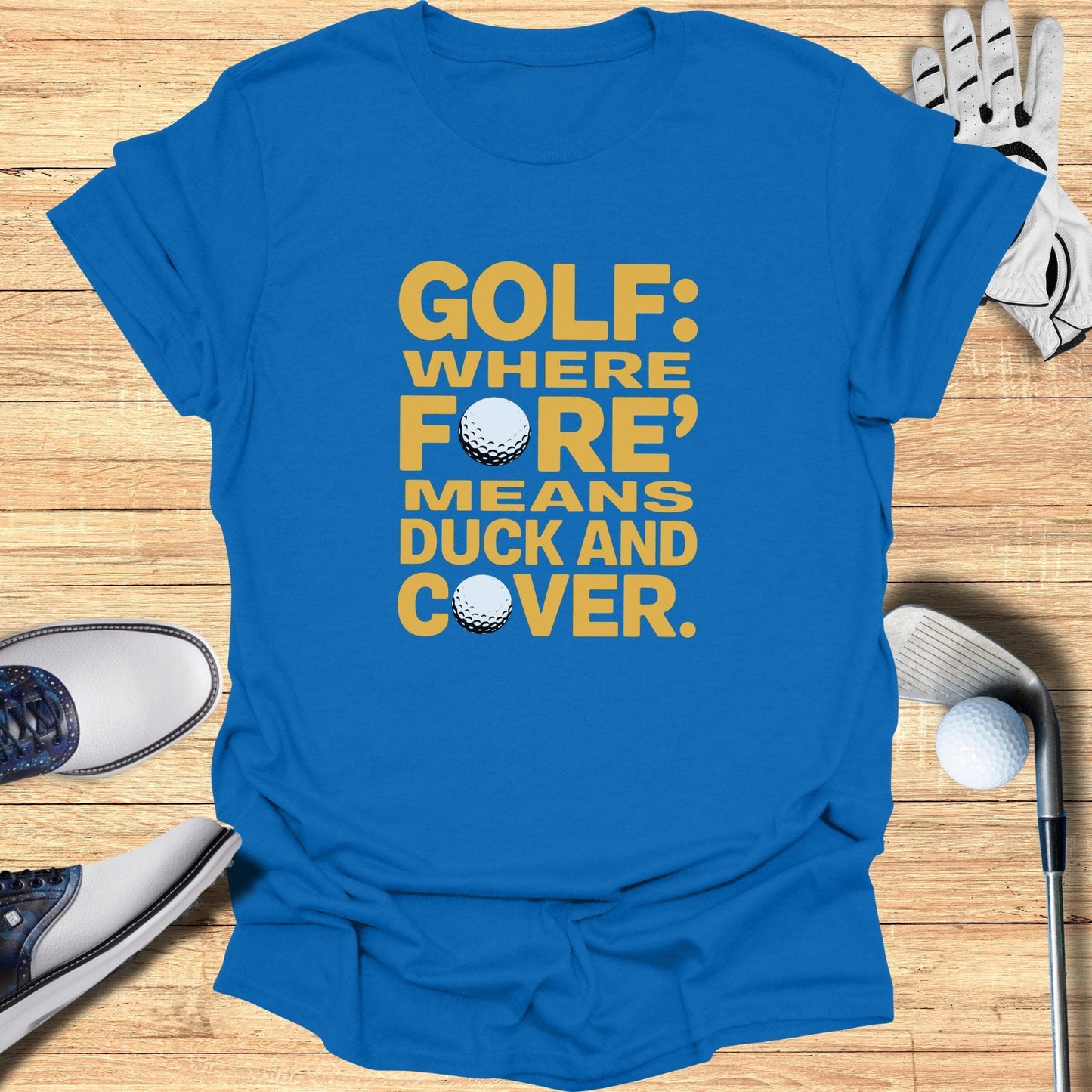 Golf Where Fore Means T-Shirt - Funny Golf Tee by Swing Epic