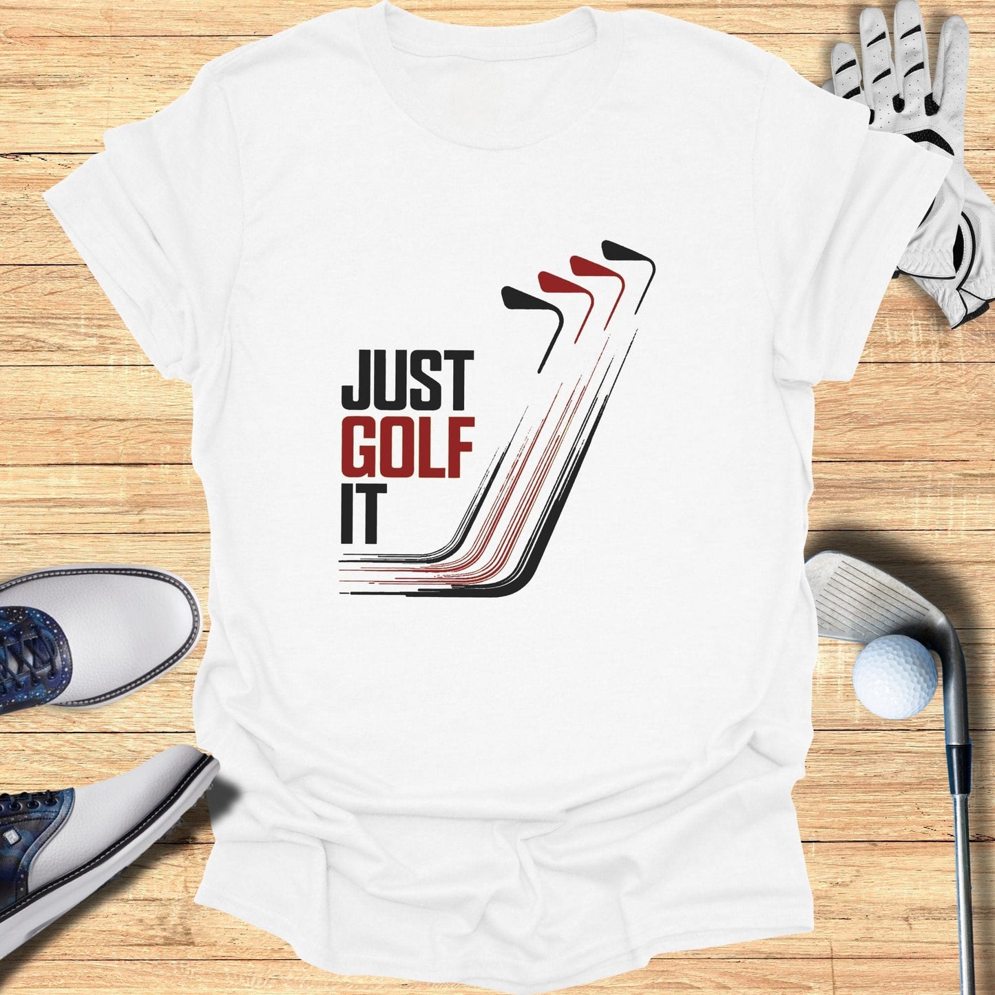 Just Golf It T-Shirt - Funny Golf Tee by Swing Epic