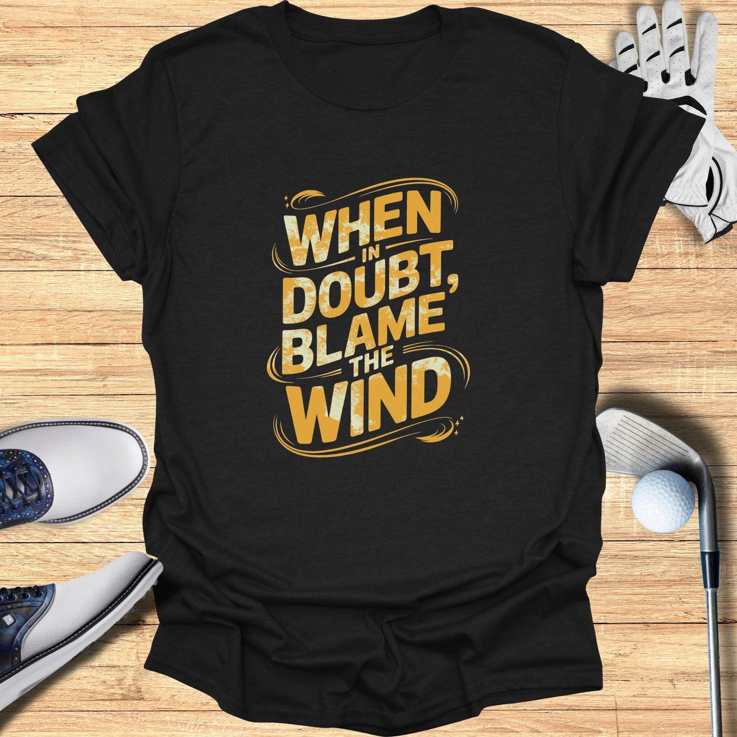 When in Doubt T-Shirt - Funny Golf Tee by Swing Epic