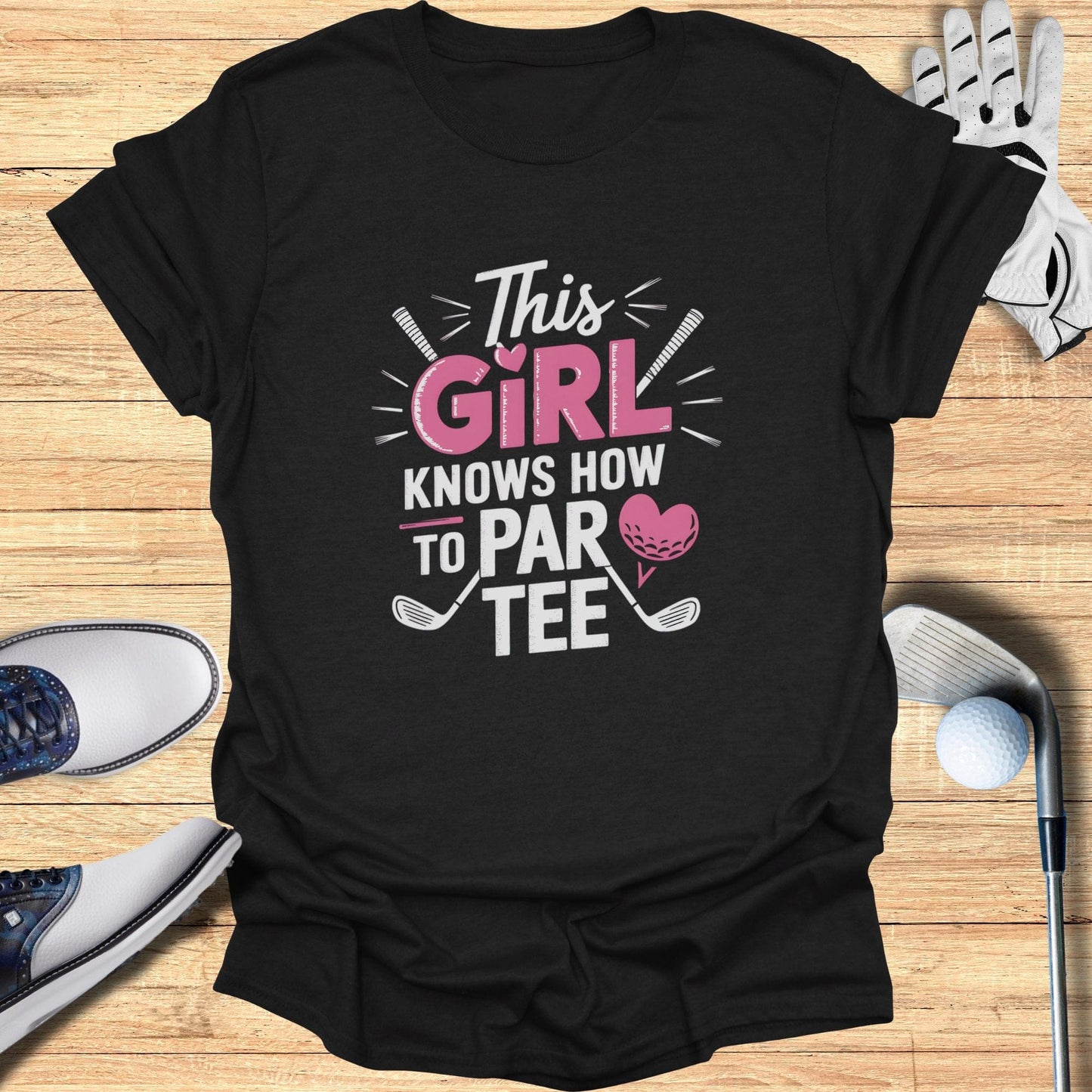 This Girl Knows T-Shirt - Funny Golf Tee by Swing Epic