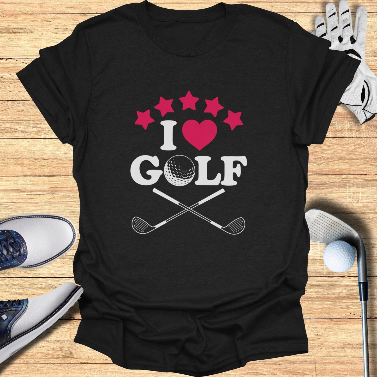I Love Golf T-Shirt - Funny Golf Tee by Swing Epic