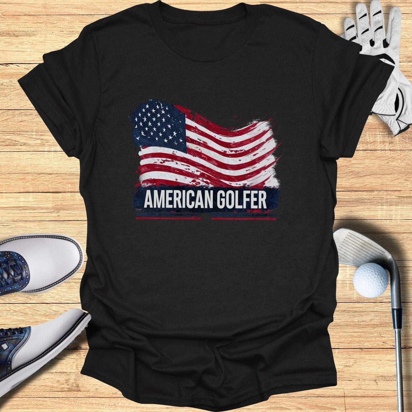American Golfer T-Shirt - Funny Golf Tee by Swing Epic