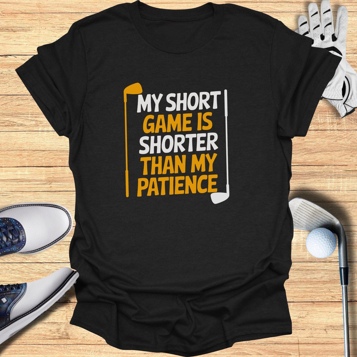 My Short Game T-Shirt - Funny Golf Tee by Swing Epic