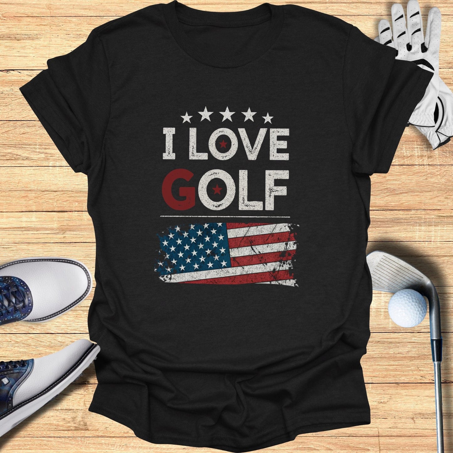 I Love Golf T-Shirt - Funny Golf Tee by Swing Epic