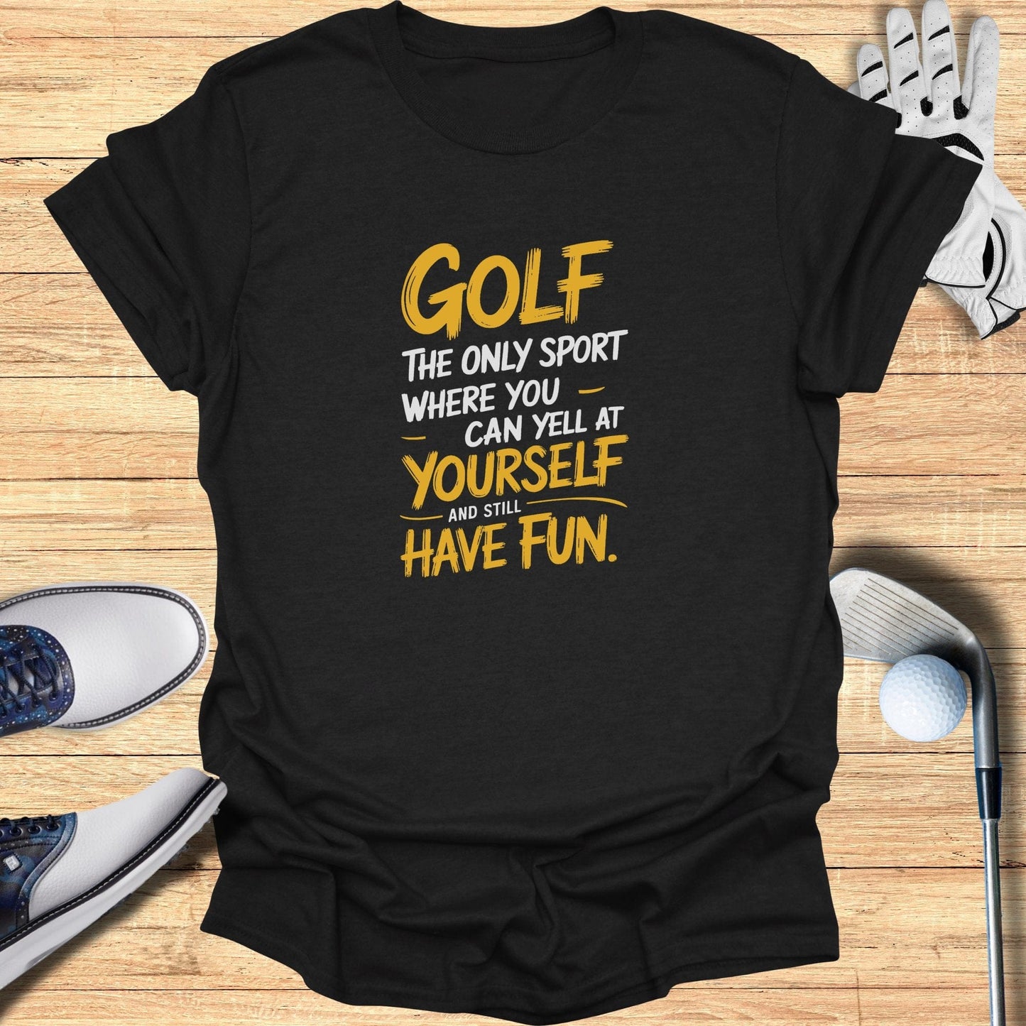Golf The Only Sport T-Shirt - Funny Golf Tee by Swing Epic