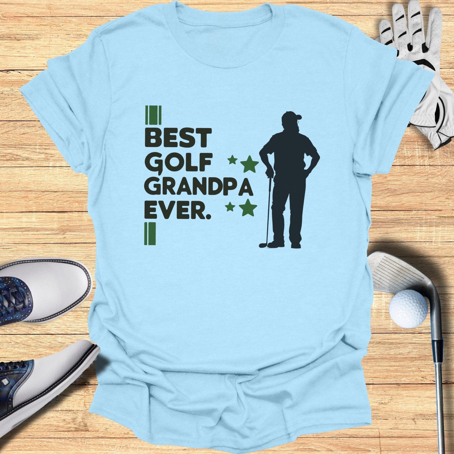 Best Golf Grandpa Ever T-Shirt - Funny Golf Tee by Swing Epic