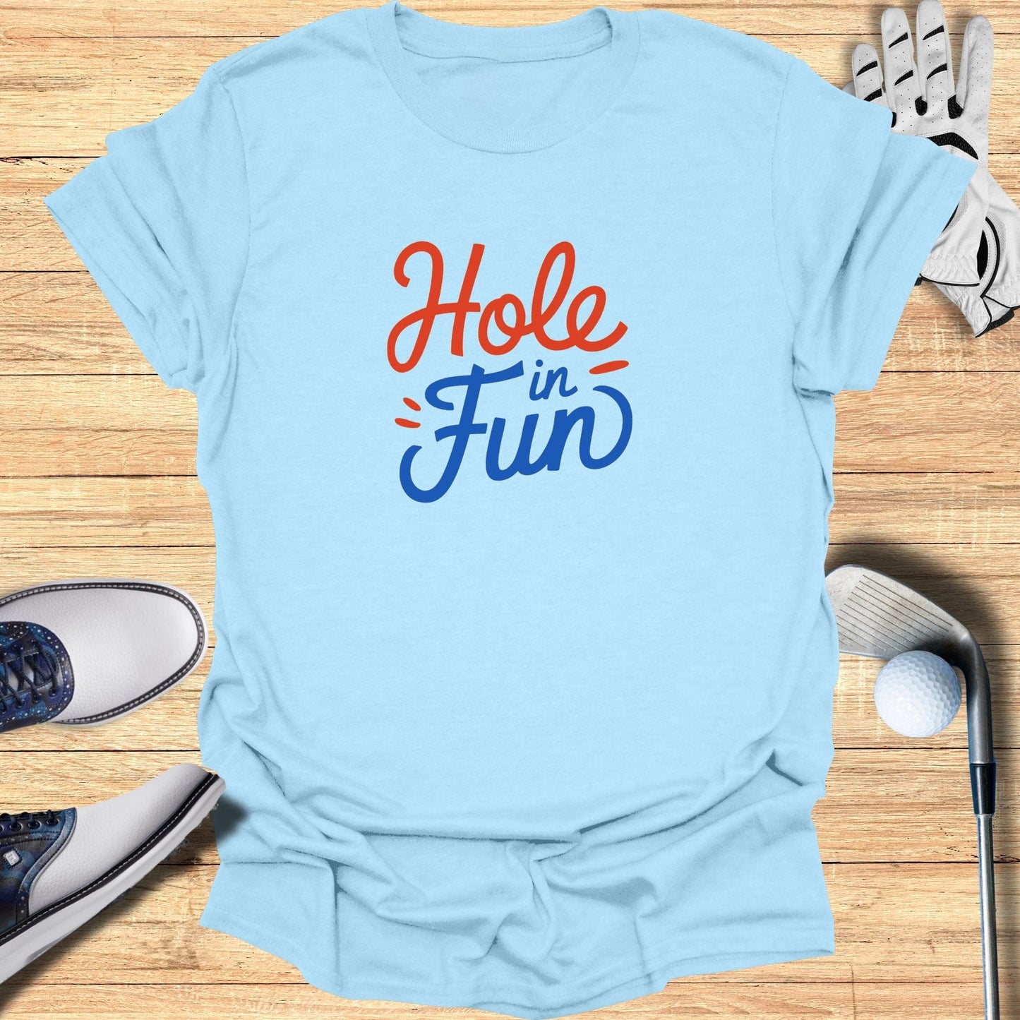 Hole In Fun T-Shirt - Funny Golf Tee by Swing Epic