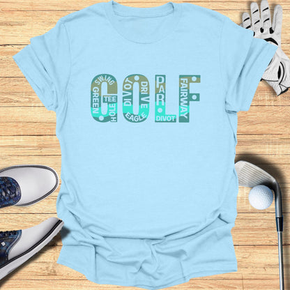 Golf Lingo T-Shirt - Funny Golf Tee by Swing Epic