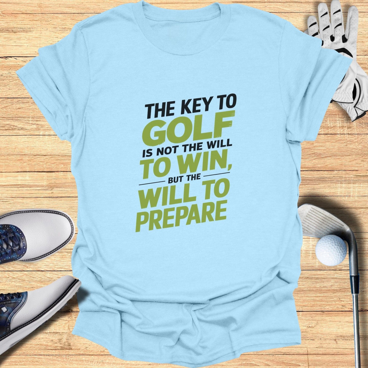 The Key To Golf T-Shirt - Funny Golf Tee by Swing Epic