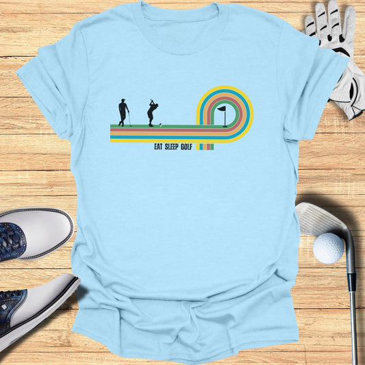 Retro Putt T-Shirt - Funny Golf T-Shirt by SwingEpic