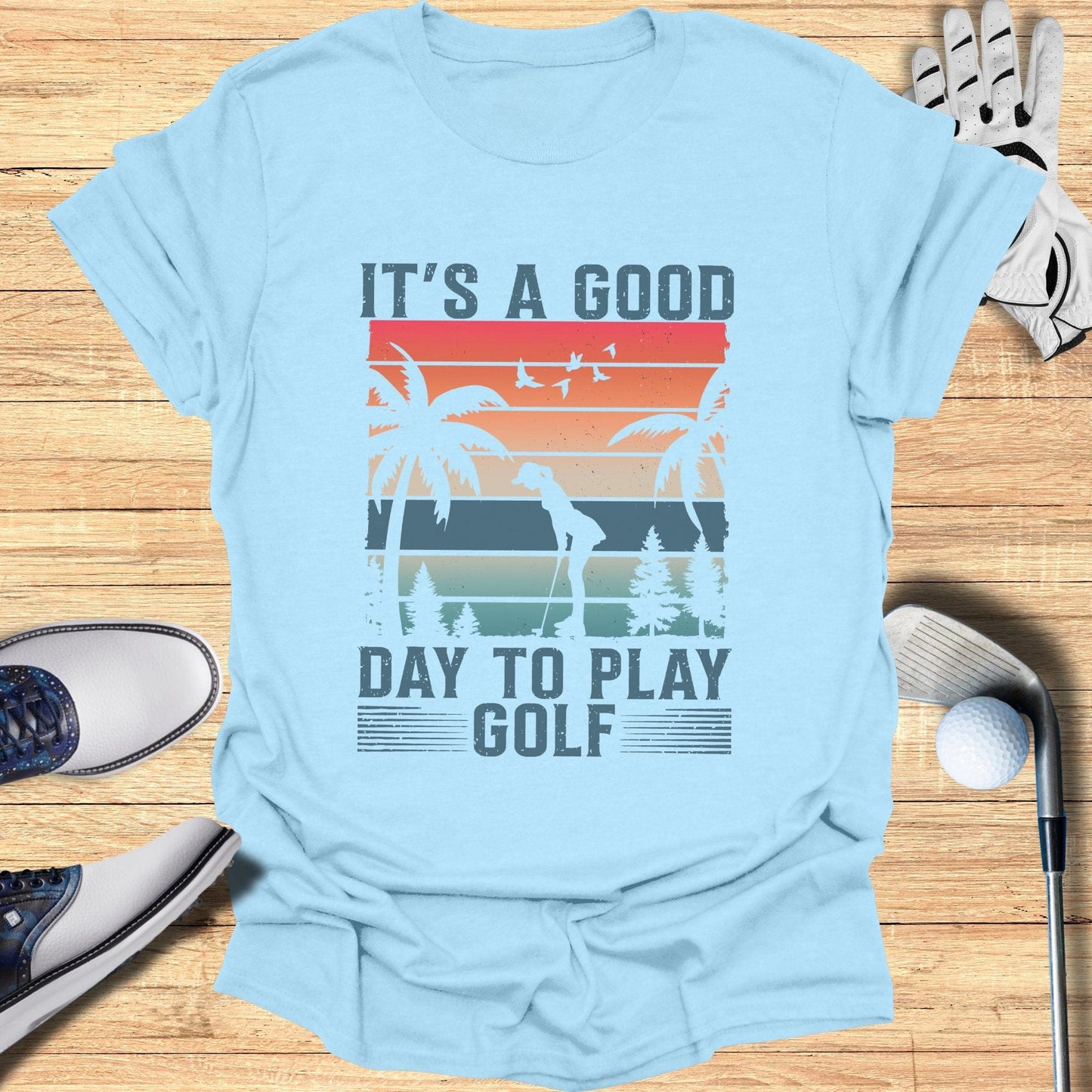 It's a Good Day to Play Golf T-Shirt - Funny Golf Tee by Swing Epic