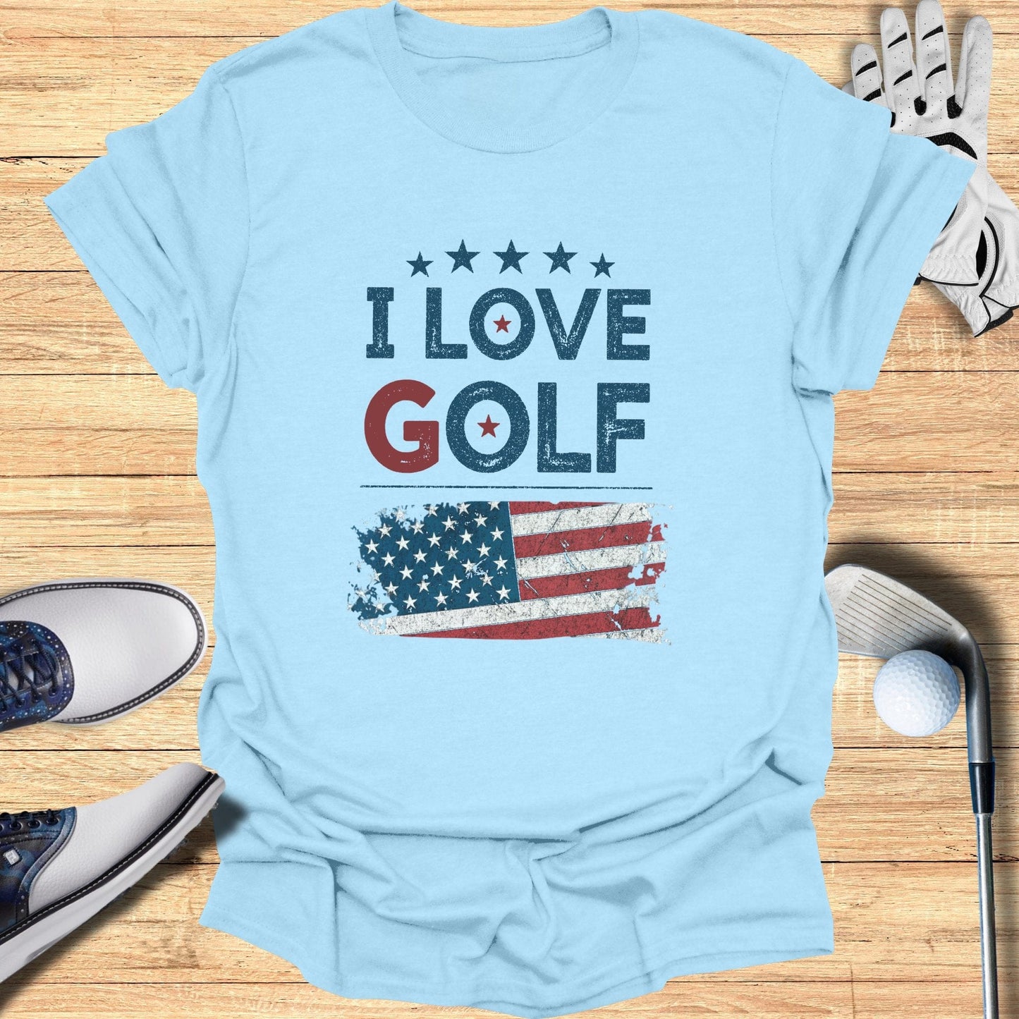 I Love Golf T-Shirt - Funny Golf Tee by Swing Epic