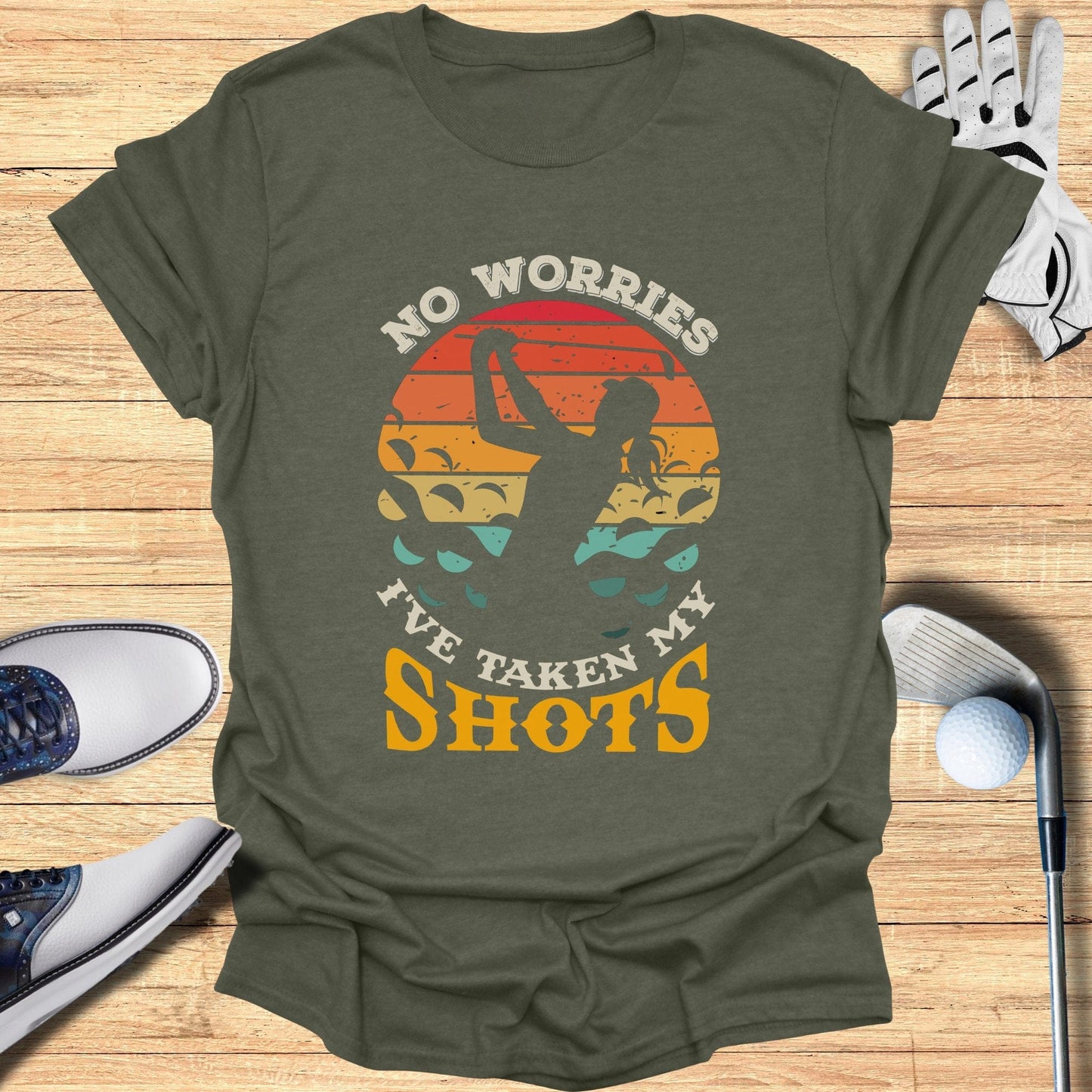 I've Taken My Shots T-Shirt - Funny Golf Tee by Swing Epic