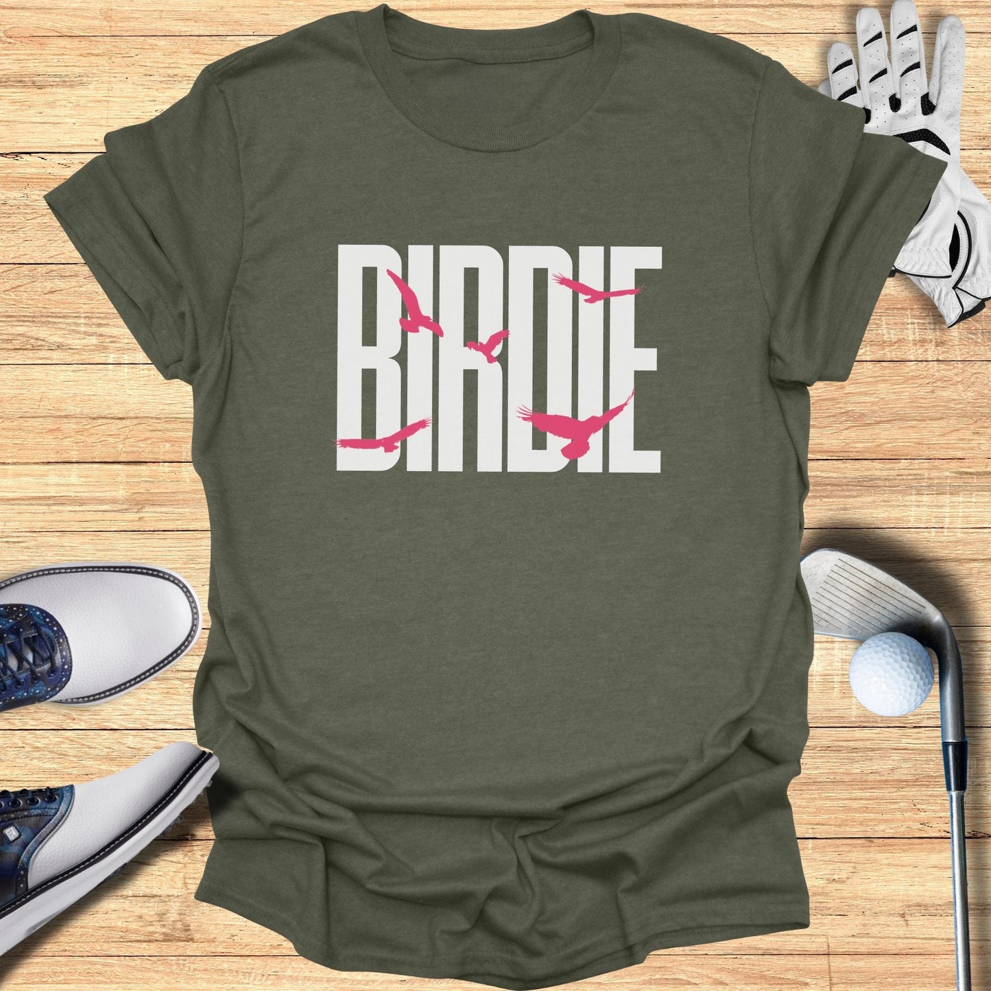 Birdie T-Shirt - Funny Golf Tee by Swing Epic