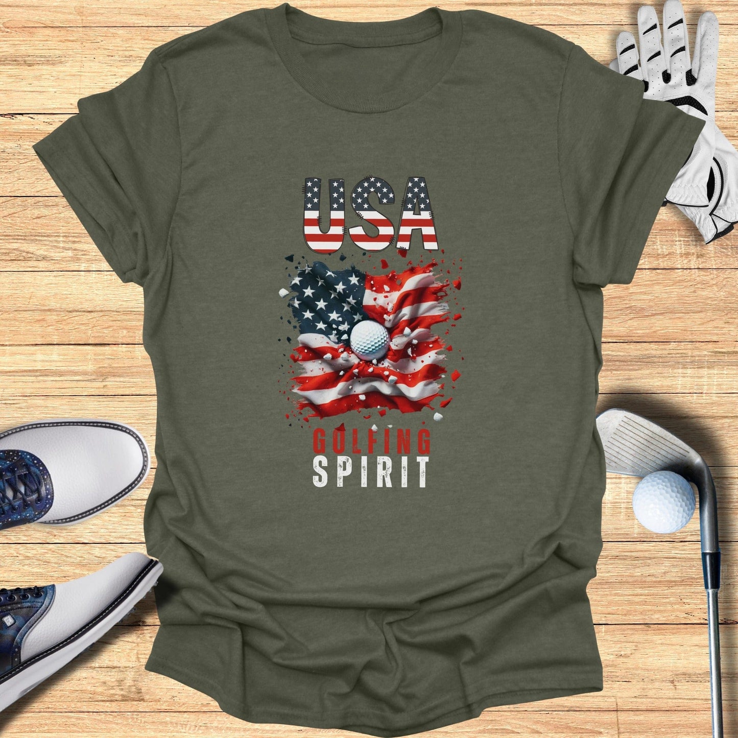 USA Golfing Spirit T-Shirt