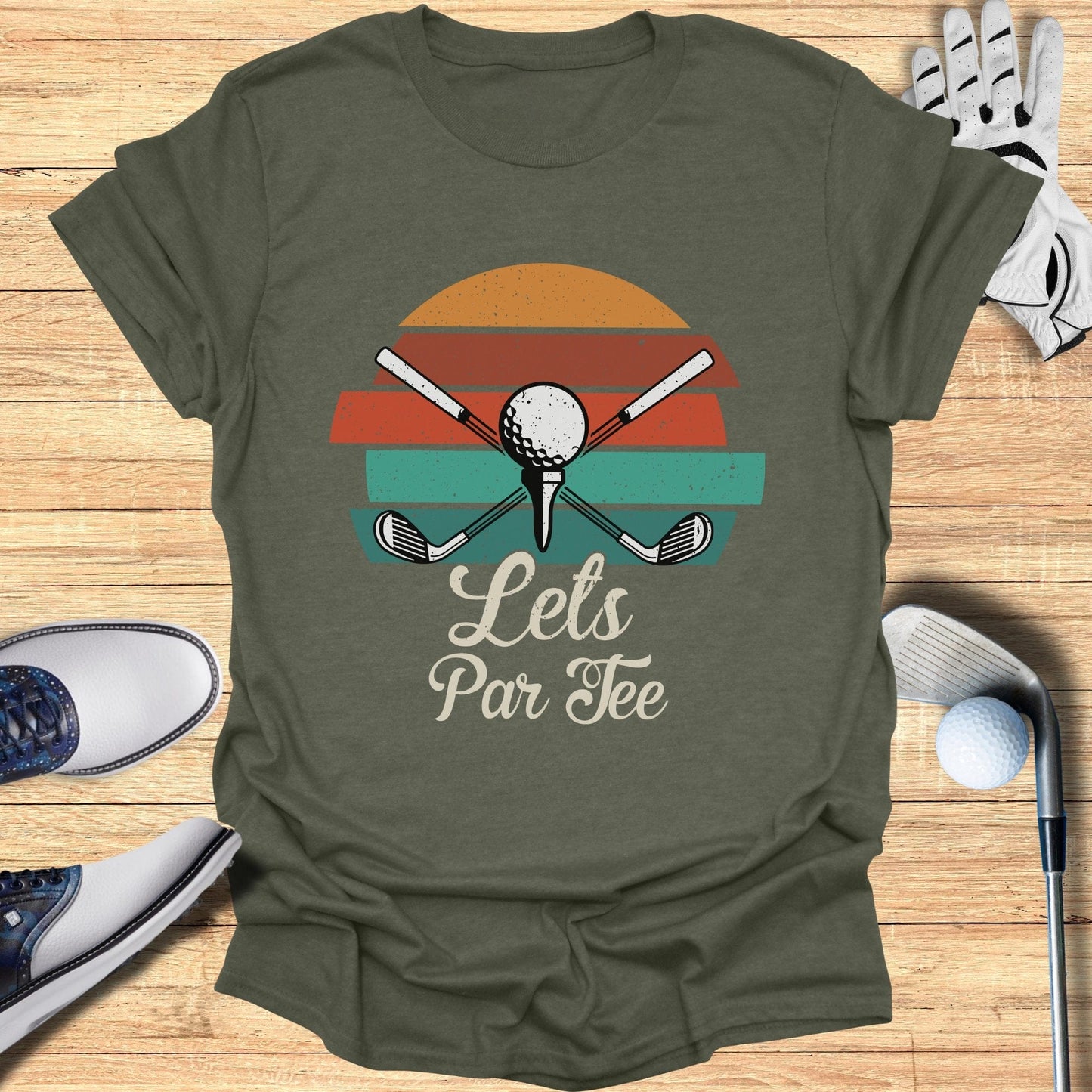 Let's Par Tee T-Shirt - Funny Golf Tee by Swing Epic