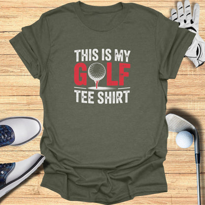 This Is My Golf Tee Shirt T-Shirt - Funny Golf T-Shirt by SwingEpic