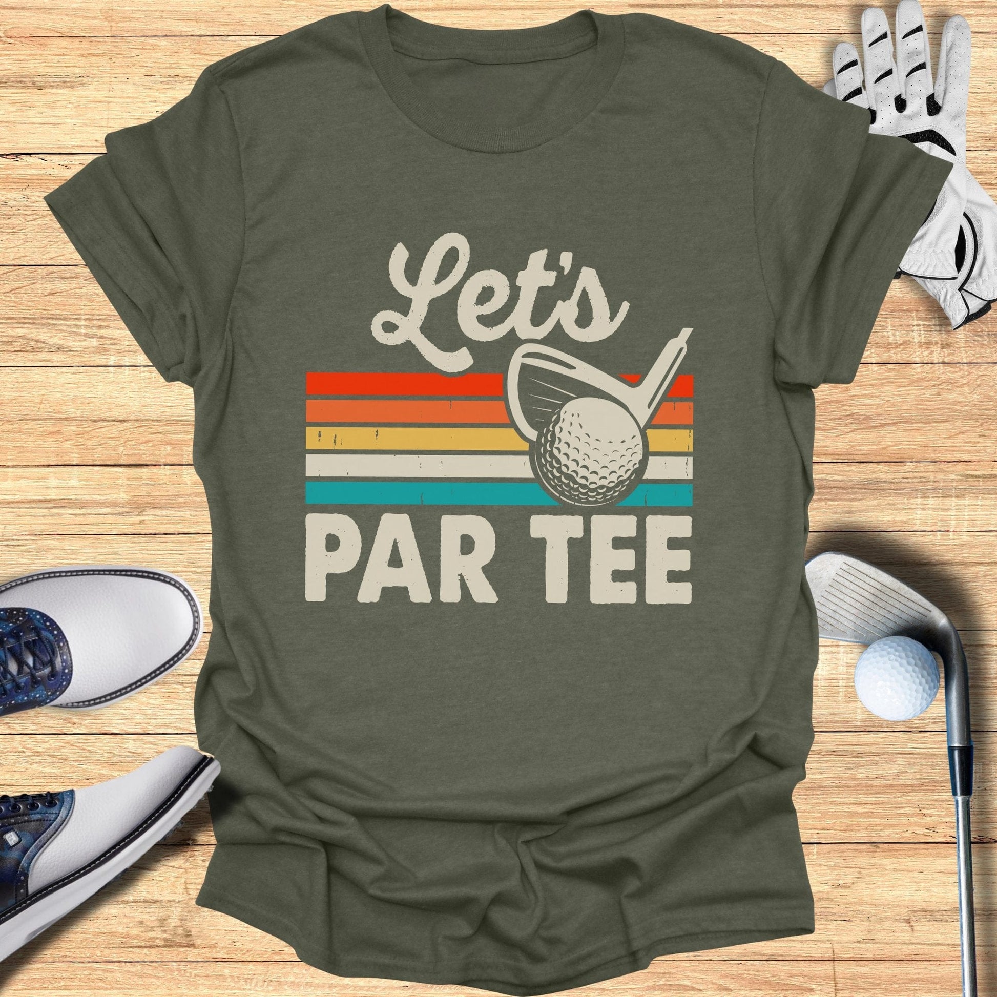 Let's Par Tee T-Shirt - Funny Golf Tee by Swing Epic
