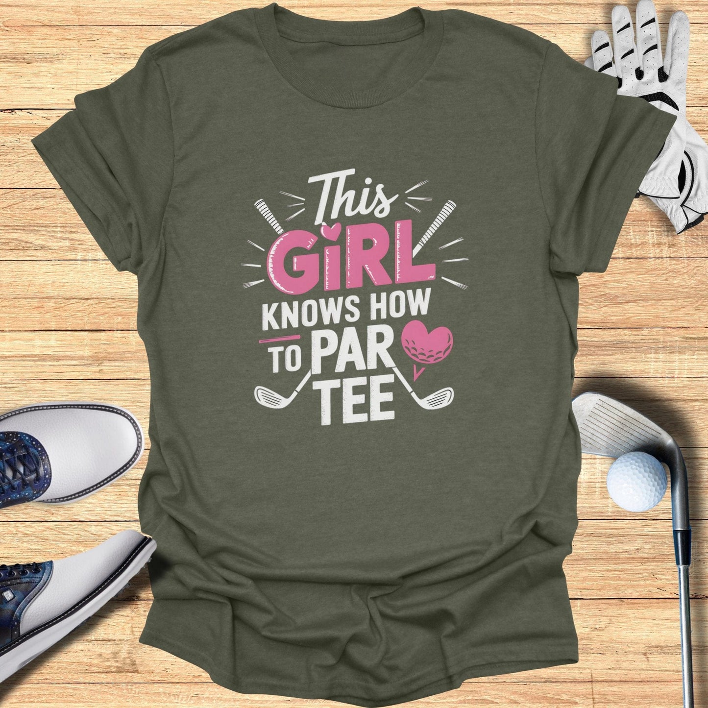 This Girl Knows T-Shirt - Funny Golf Tee by Swing Epic