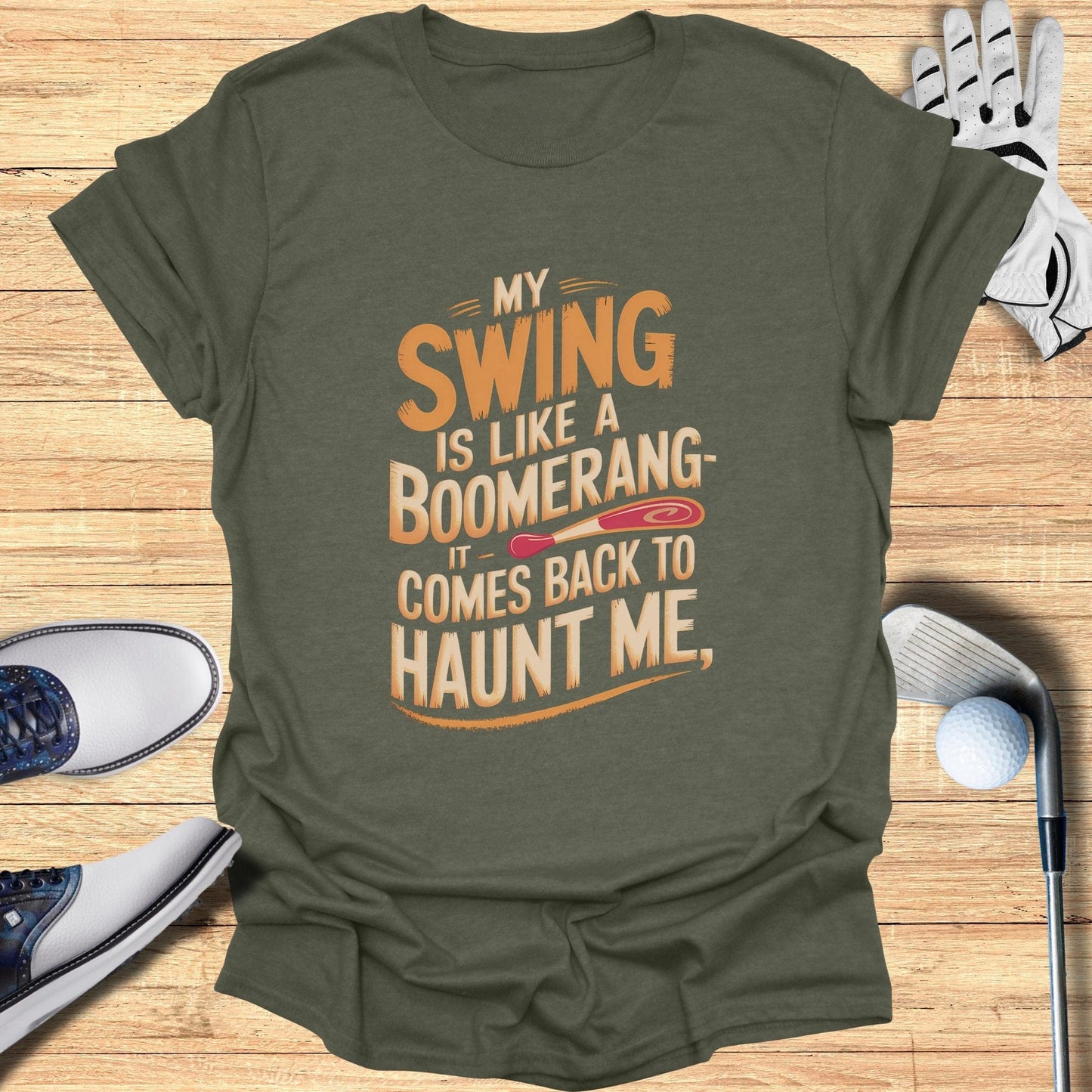 My Swing is Like T-Shirt - Funny Golf Tee by Swing Epic