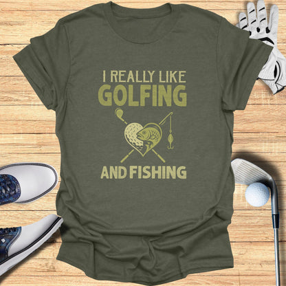Golf & Fish All Day T-Shirt