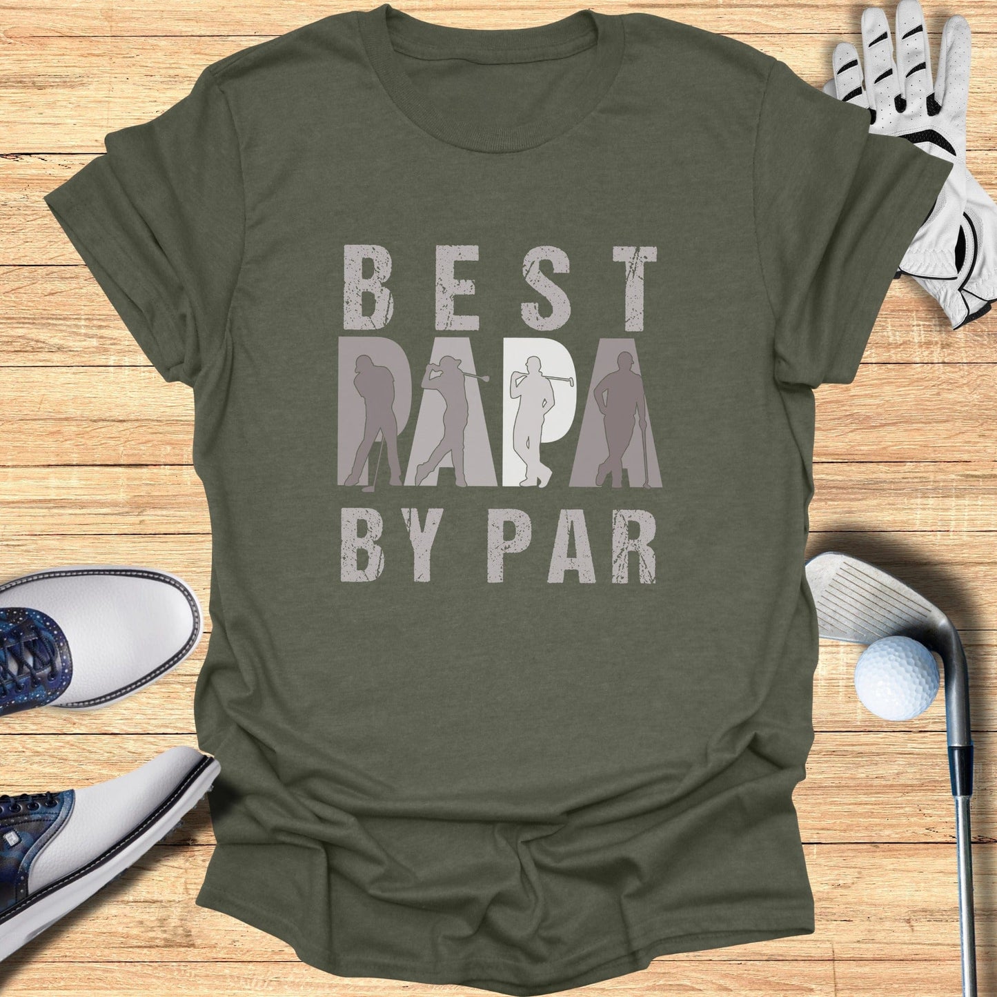 Best Papa by Par T-Shirt