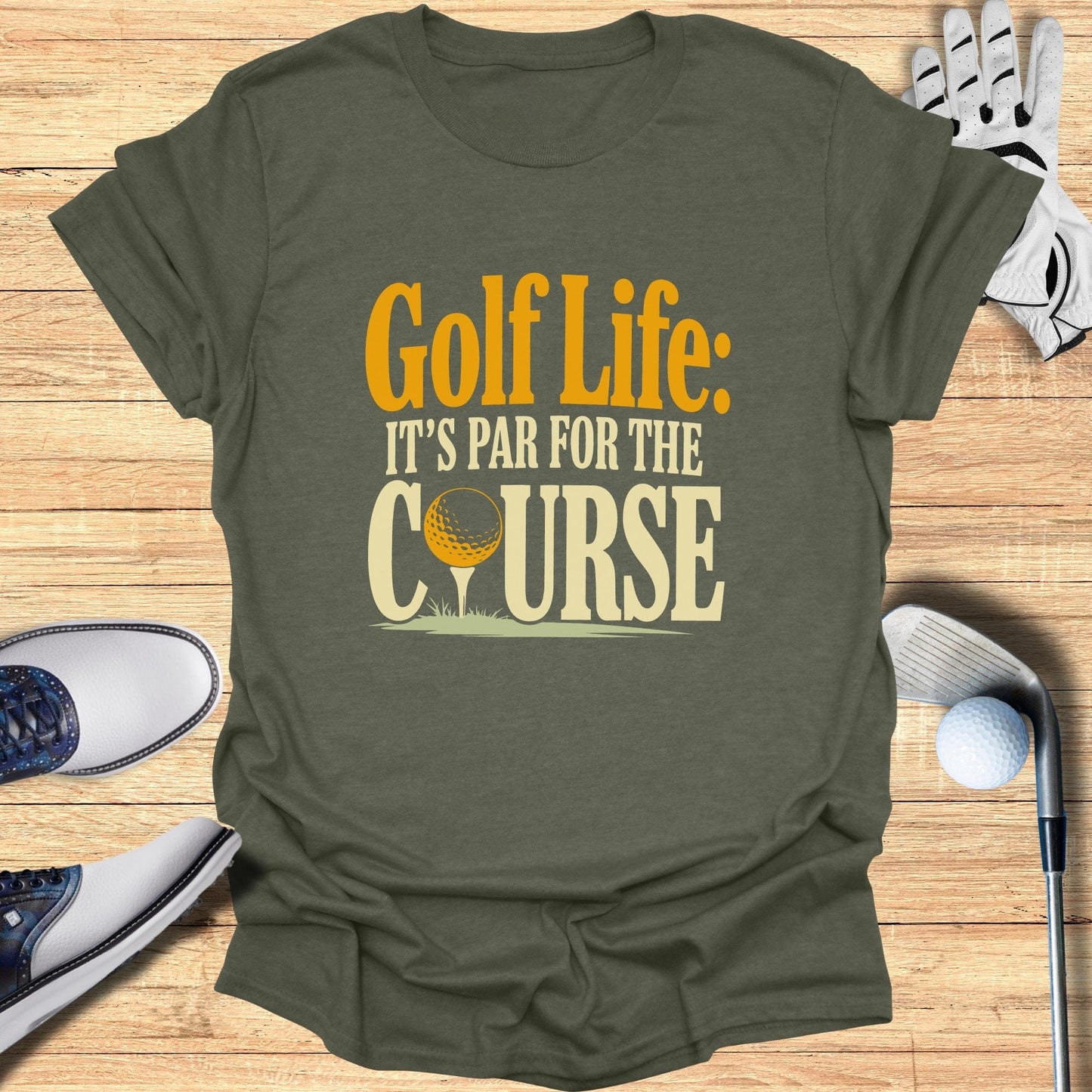 Golf Life T-Shirt - Funny Golf Tee by Swing Epic