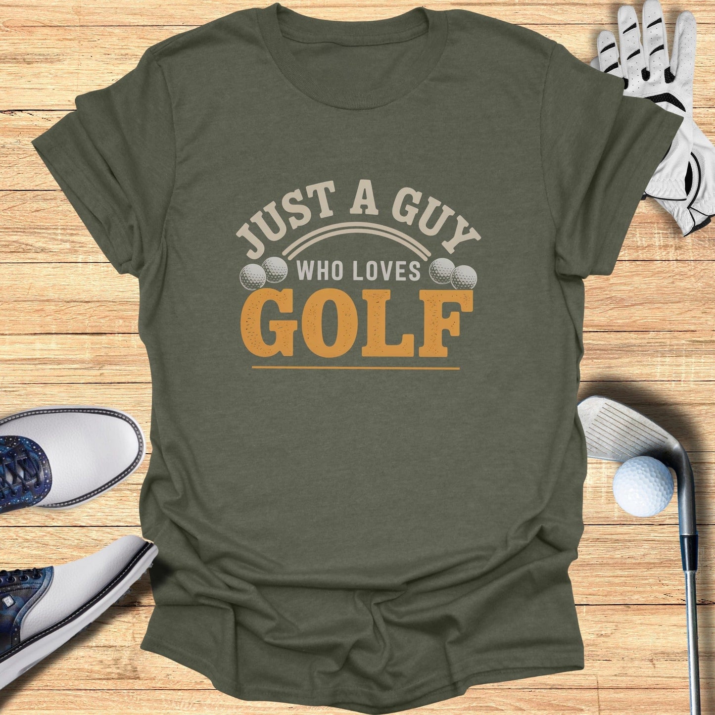 Just A Guy Who Loves Golf T-Shirt