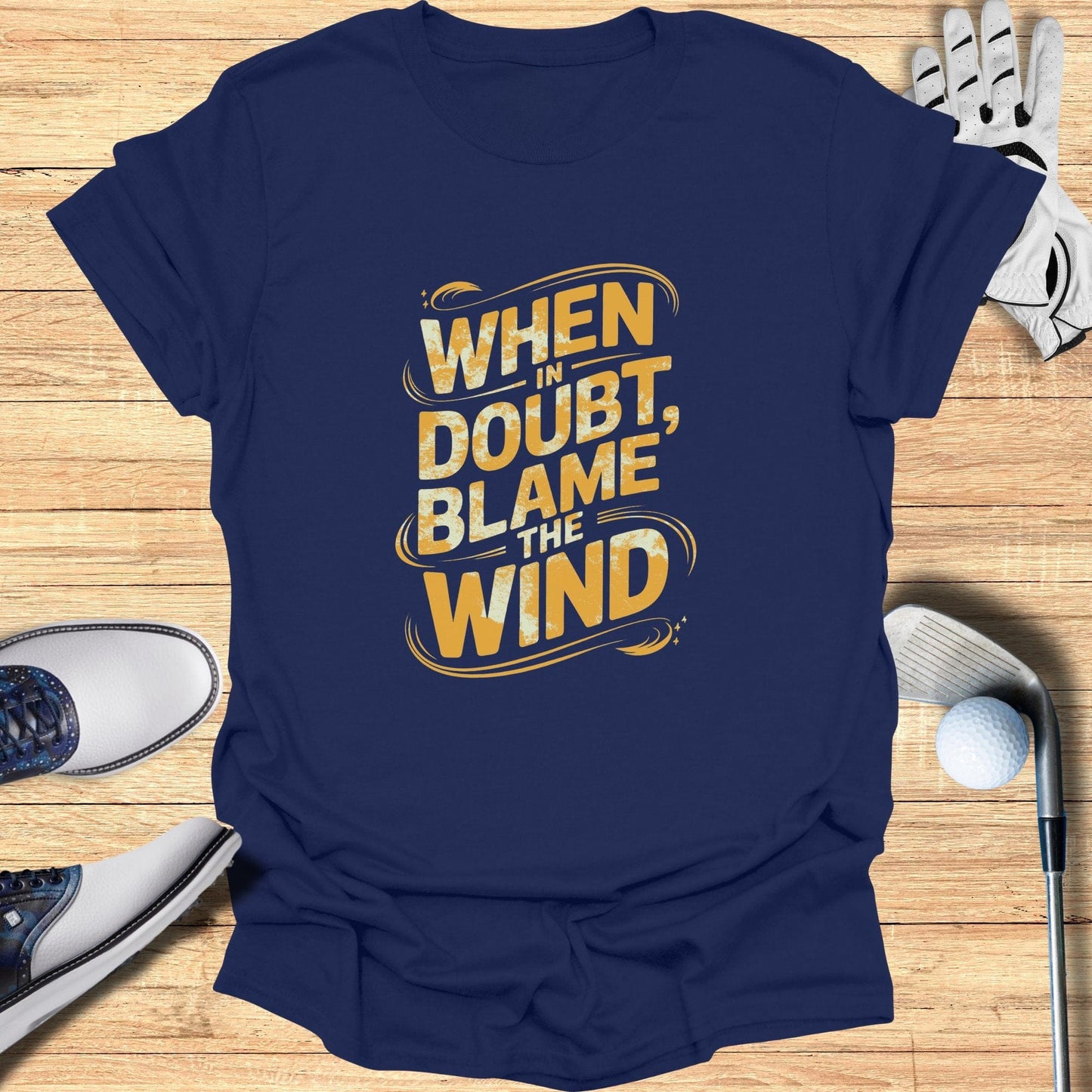When in Doubt T-Shirt - Funny Golf Tee by Swing Epic