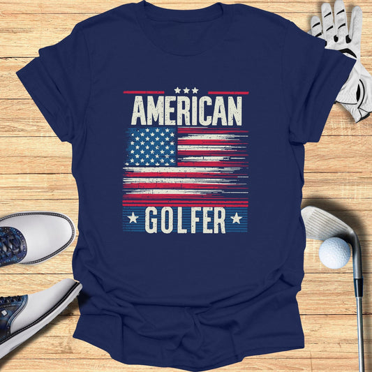 American Golfer T-Shirt - Funny Golf Tee by Swing Epic