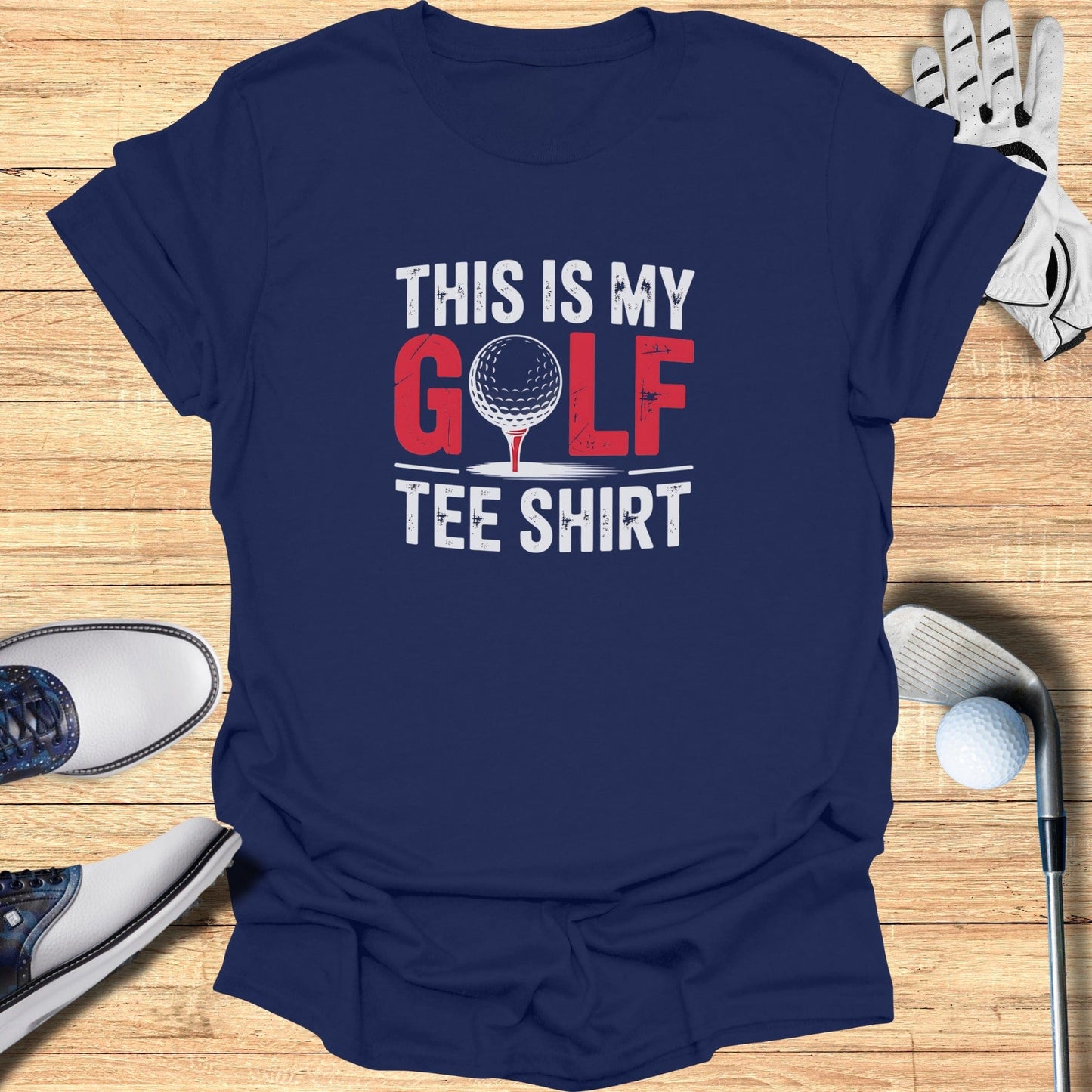 This Is My Golf Tee Shirt T-Shirt - Funny Golf T-Shirt by SwingEpic