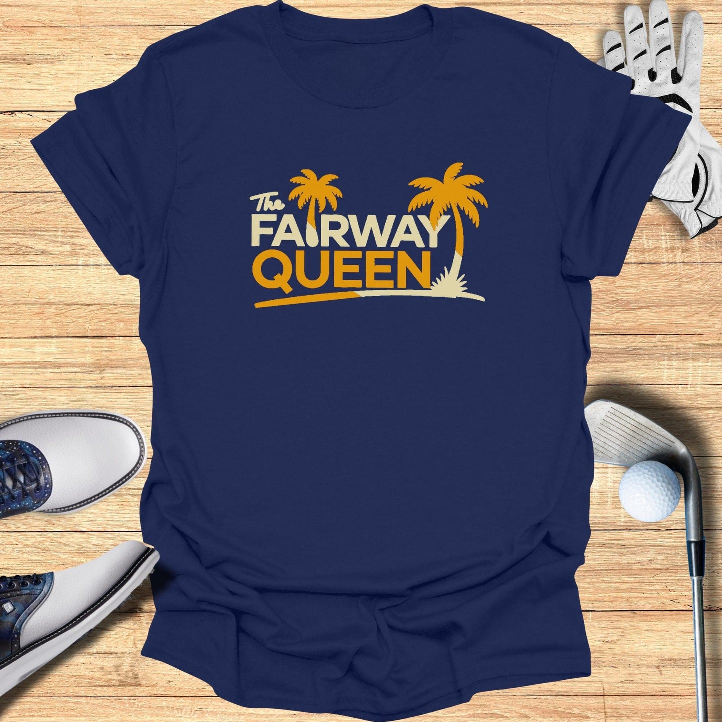 Fairway Queen T-Shirt - Funny Golf Tee by Swing Epic