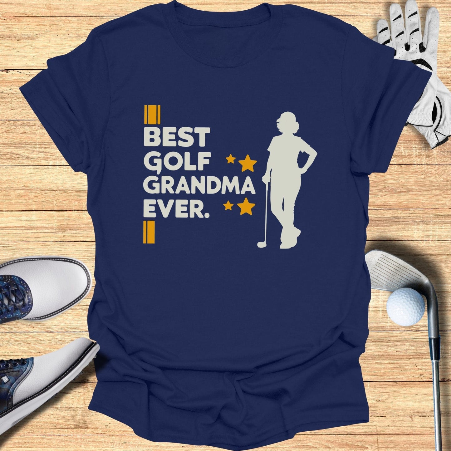 Best Golf Grandma Ever T-Shirt - Funny Golf Tee by Swing Epic